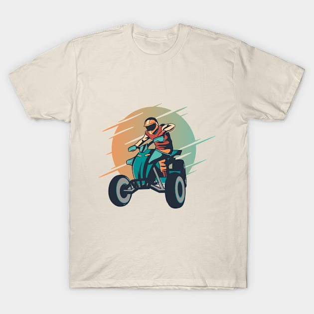 QUAD BIKE T-Shirt by GoshaDron